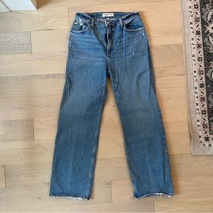 A&F Curve Love 29 High Rise 90s Relaxed Jean